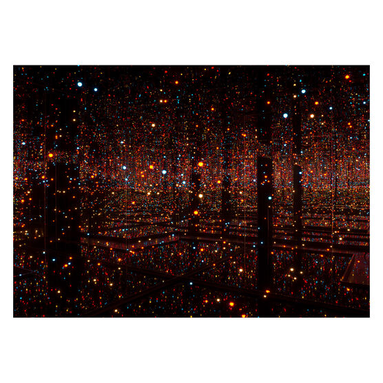 Kusama Infinity Mirror Room red postcard front image - large